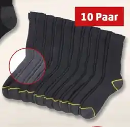 PENNY CAT Herren Heimwerkersocken 10 Paar Angebot