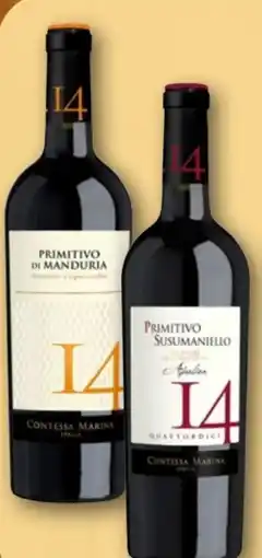 nahkauf Weingut Contessa Marina 14 Primitivo di Manduria Angebot