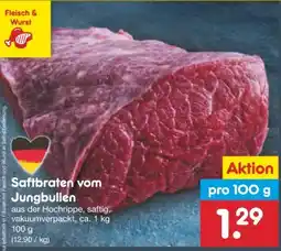 Netto Marken-Discount Saftbraten vom Jungbullen Angebot