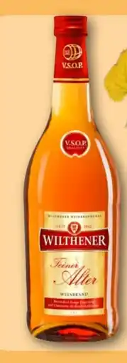 REWE Wilthener Weinbrand Feiner Alter Angebot