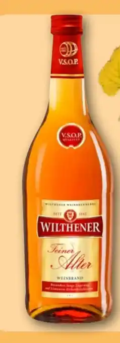 REWE Wilthener Weinbrand Feiner Alter Angebot