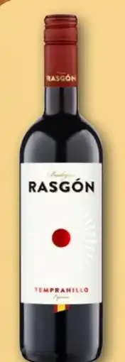 nahkauf Rasgón Tempranillo Vino de la tierra Angebot