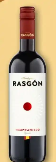 nahkauf Rasgón Tempranillo Vino de la tierra Angebot