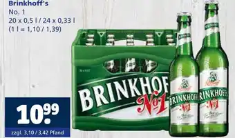 Getränkewelt Brinkhoff's no. 1 Angebot