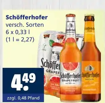 Getränkewelt Schöfferhofer Angebot