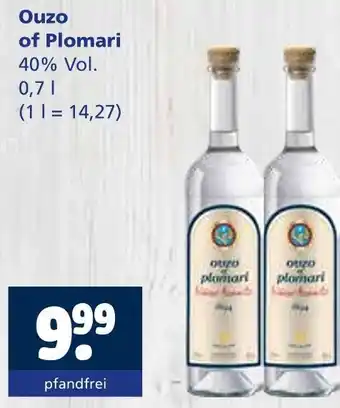 Getränkewelt Ouzo of plomari Angebot