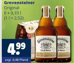Getränkewelt Grevensteiner original Angebot