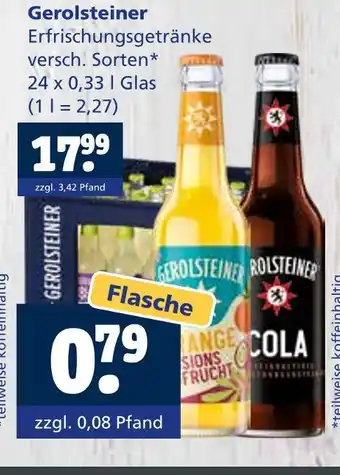 Getränkewelt Gerolsteiner Angebot