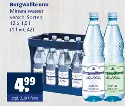 Getränkewelt Burgwallbronn mineralwasser Angebot