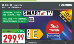 Marktkauf Toshiba 4k-uhd-tv 55uv2463da Angebot