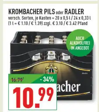 Marktkauf Krombacher pils Angebot