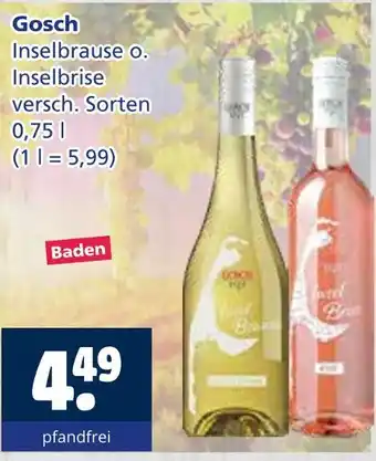 Getränkewelt Gosch inselbrause Angebot