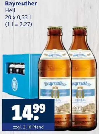 Getränkewelt Bayreuther hell Angebot