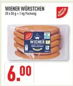 Marktkauf Gut & günstig wiener würstchen Angebot