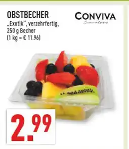 Marktkauf Conviva obstbecher exotik Angebot