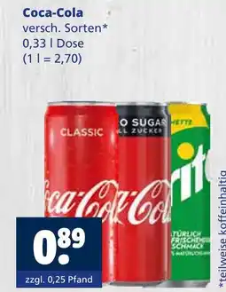 Getränkewelt Coca-cola coca-cola Angebot