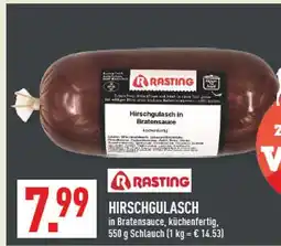 Marktkauf Rasting hirschgulasch Angebot