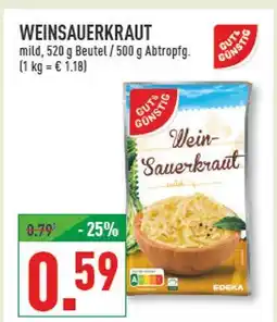 Marktkauf Gut&günstig weinsauerkraut Angebot