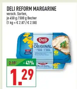 Marktkauf Deli reform margarine Angebot