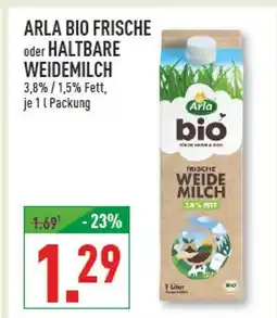 Marktkauf Arla bio frische weidemilch Angebot