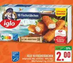Marktkauf Iglo 10 fischstäbchen Angebot