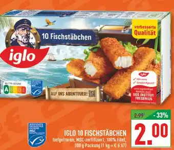 Marktkauf Iglo 10 fischstäbchen Angebot