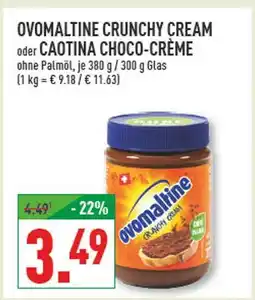 Marktkauf Ovomaltine crunchy cream Angebot
