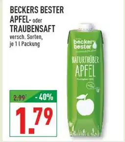 Marktkauf Beckers bester apfel- oder traubensaft Angebot
