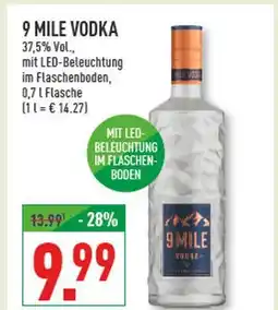 Marktkauf 9 mile vodka Angebot