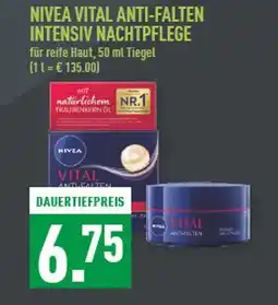 Marktkauf Nivea vital anti-falten intensiv nachtpflege Angebot