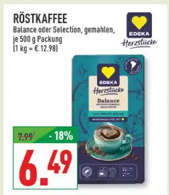 Marktkauf Edeka herzstücke röstkaffee balance Angebot