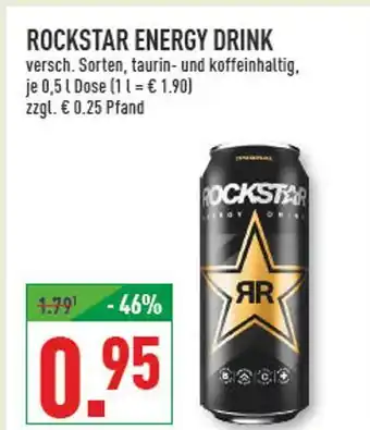 Marktkauf Rockstar energy drink Angebot