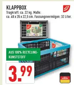 Marktkauf Klappbox Angebot