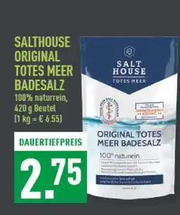 Marktkauf Salthouse original totes meer badesalz Angebot