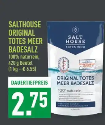 Marktkauf Salthouse original totes meer badesalz Angebot
