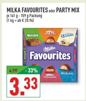 Marktkauf Milka favourites Angebot