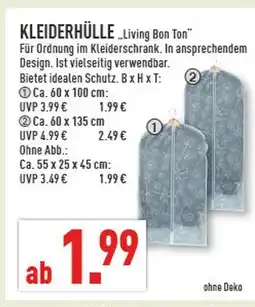 Marktkauf Kleiderhülle 'living bon ton' Angebot