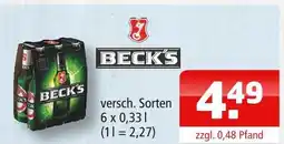 Getränke Oase Beck's Angebot