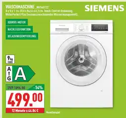 Marktkauf Siemens waschmaschine wu14ut22 Angebot