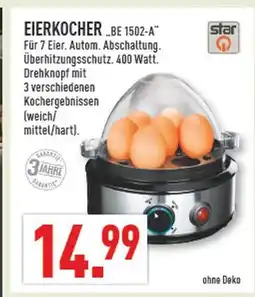 Marktkauf Star eierkocher be 1502-a Angebot