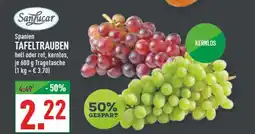 Marktkauf Sanlucar tafeltrauben Angebot