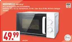 Marktkauf Star mikrowelle mm720cuk Angebot
