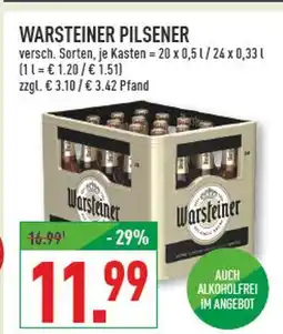 Marktkauf Warsteiner pilsener Angebot