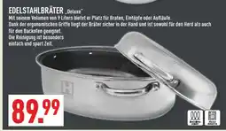 Marktkauf Edelstahlbräter deluxe Angebot
