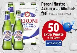 trinkgut Peroni nastro azzurro auch alkoholfrei Angebot