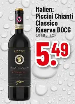 trinkgut Piccini chianti classico riserva docg Angebot