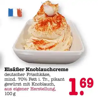 E-Center Elsässer knoblauchcreme Angebot