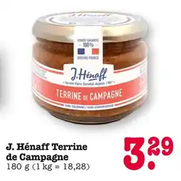 E-Center J. hénaff terrine de campagne Angebot