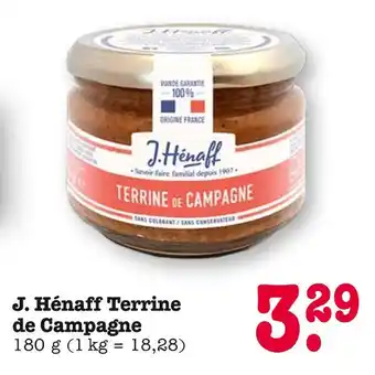 E-Center J. hénaff terrine de campagne Angebot