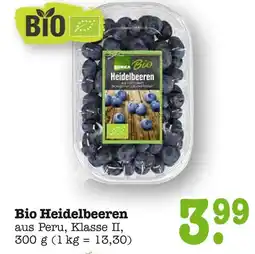 E-Center Edeka bio bio heidelbeeren Angebot